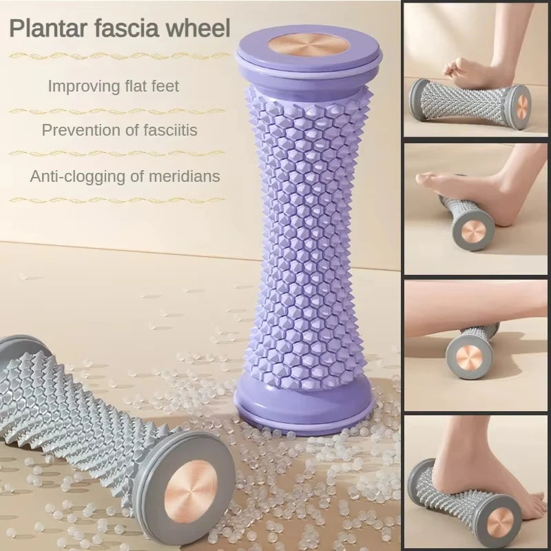 Yoga Plantar Fascia Wheel Tendons And Muscles Leg Relaxation Roller Fitness Arch Training Machine Massage Roller