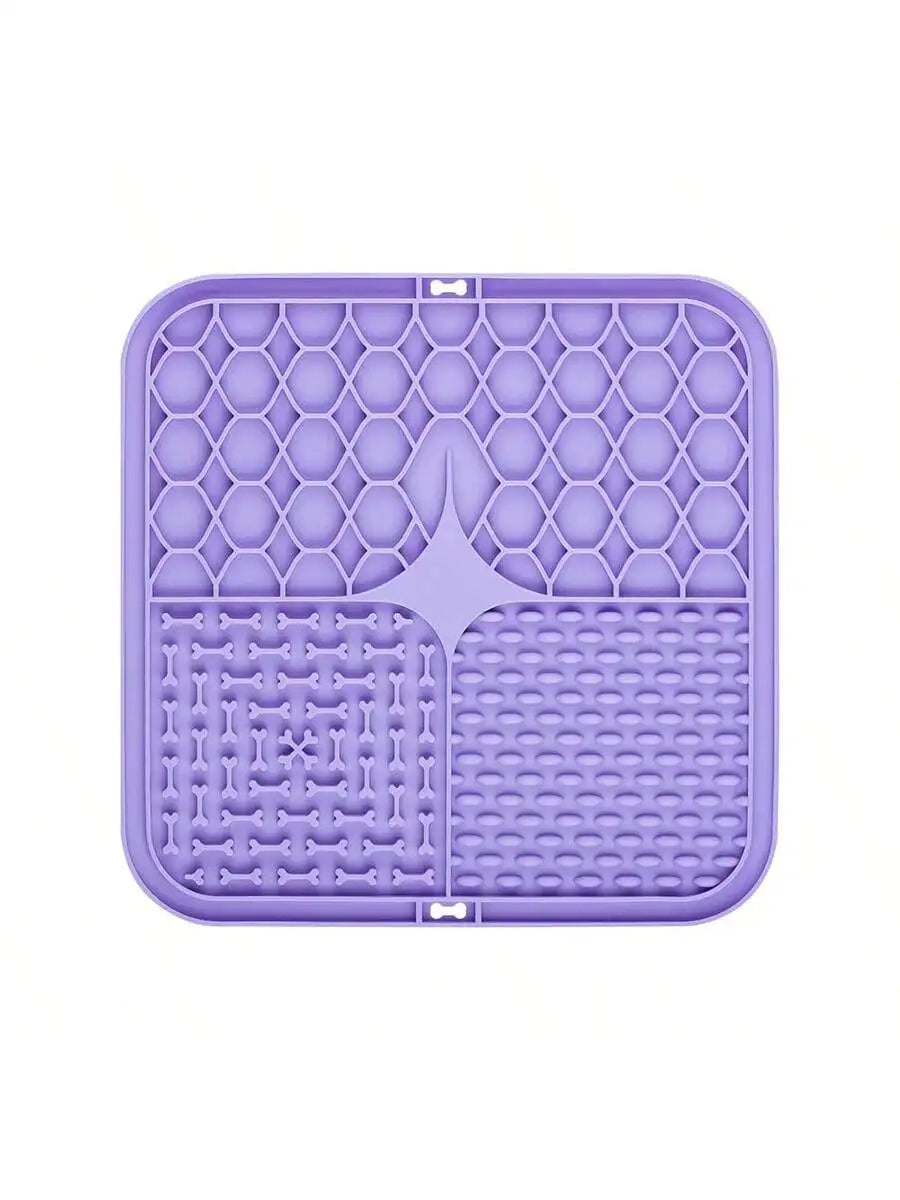 MeloMeal™ Lick Plate – Non-Slip Slow Feeder Mat for Dogs and Cats
