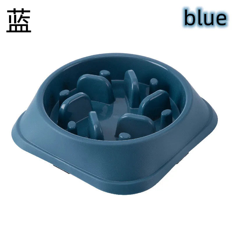 "ZenFeeder™ Anti-Choke Pet Bowl – Durable, Non-Slip Slow Eating Dish for Balanced Feeding"