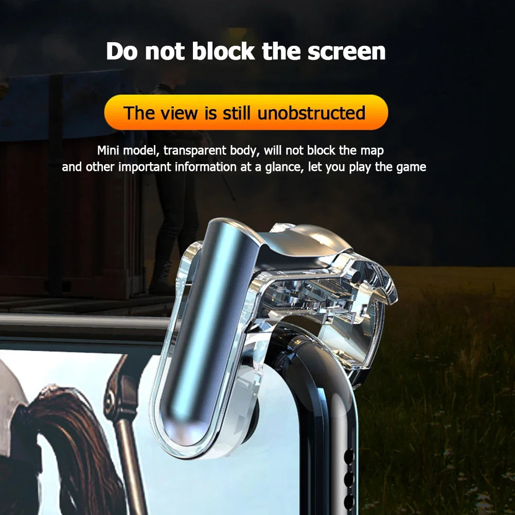 PUBG Mobile Phone Trigger Controller Gamepad Fire Button Shooter Joystick Controller Button Gamepad Mobile Game