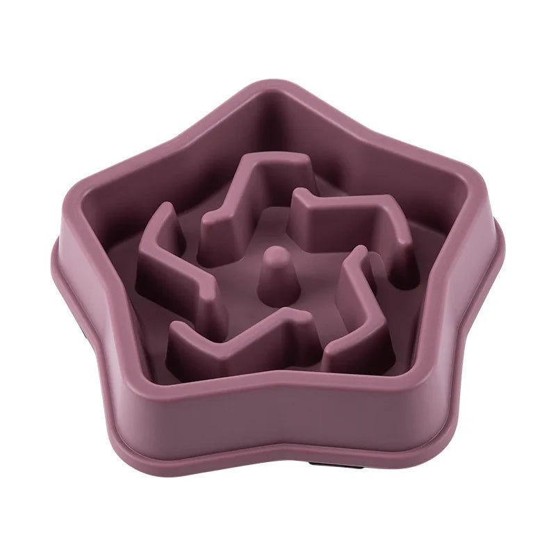 "ZenFeeder™ Anti-Choke Pet Bowl – Durable, Non-Slip Slow Eating Dish for Balanced Feeding"