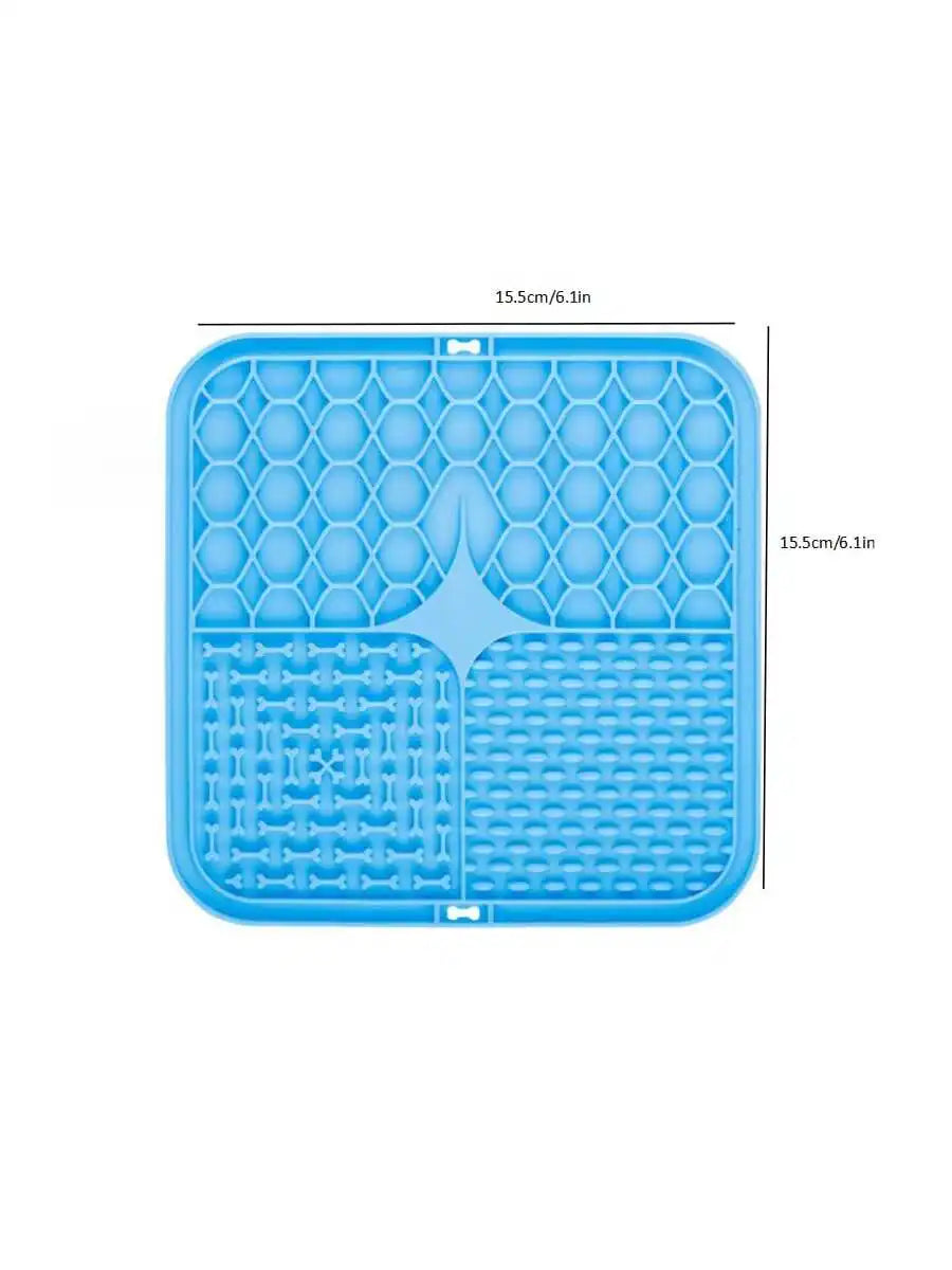 MeloMeal™ Lick Plate – Non-Slip Slow Feeder Mat for Dogs and Cats