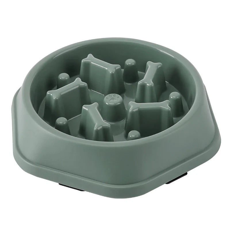 "ZenFeeder™ Anti-Choke Pet Bowl – Durable, Non-Slip Slow Eating Dish for Balanced Feeding"