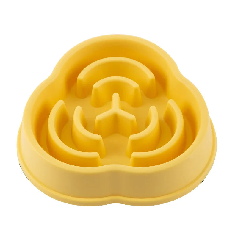 "ZenFeeder™ Anti-Choke Pet Bowl – Durable, Non-Slip Slow Eating Dish for Balanced Feeding"