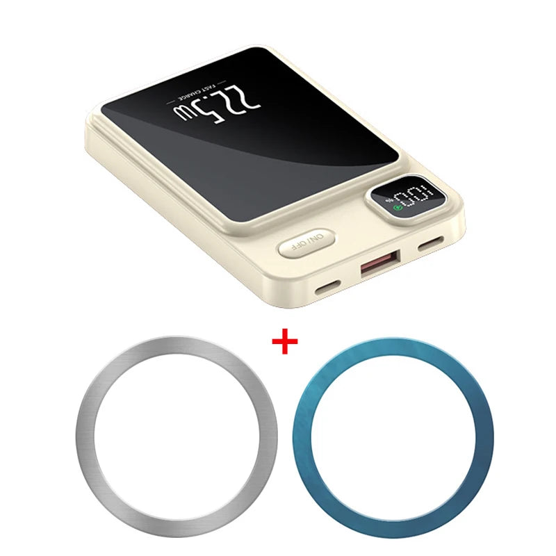 Magsafe Power Bank 20000mAh PD22.5W Fast Charging Magnetic Wireless Charger Powerbank for iPhone 16 15 14 13 12 pro Max Xiaomi