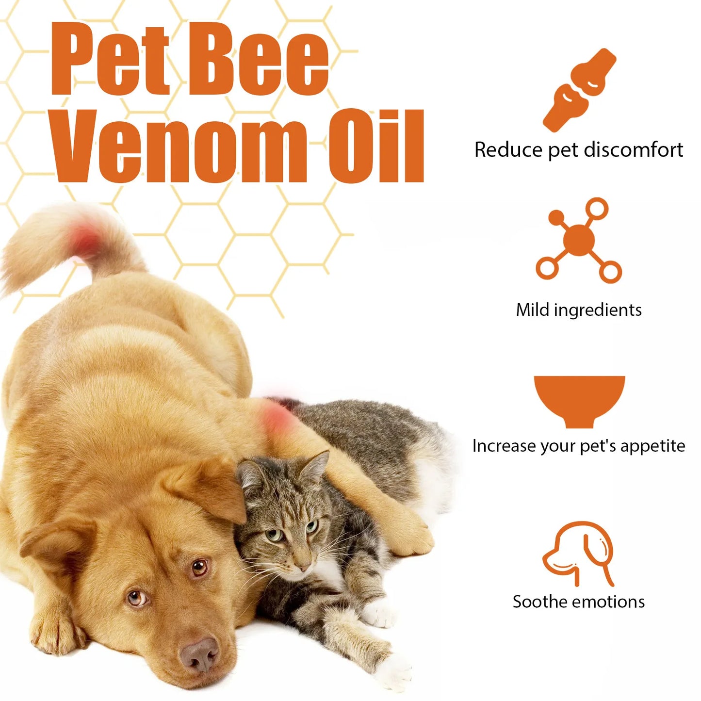 Pet Joint Care Drops Bone Deformities Healing Relieves Discomfort Joint Repair Supplement Anti Itching Dog Joint Caring Solution