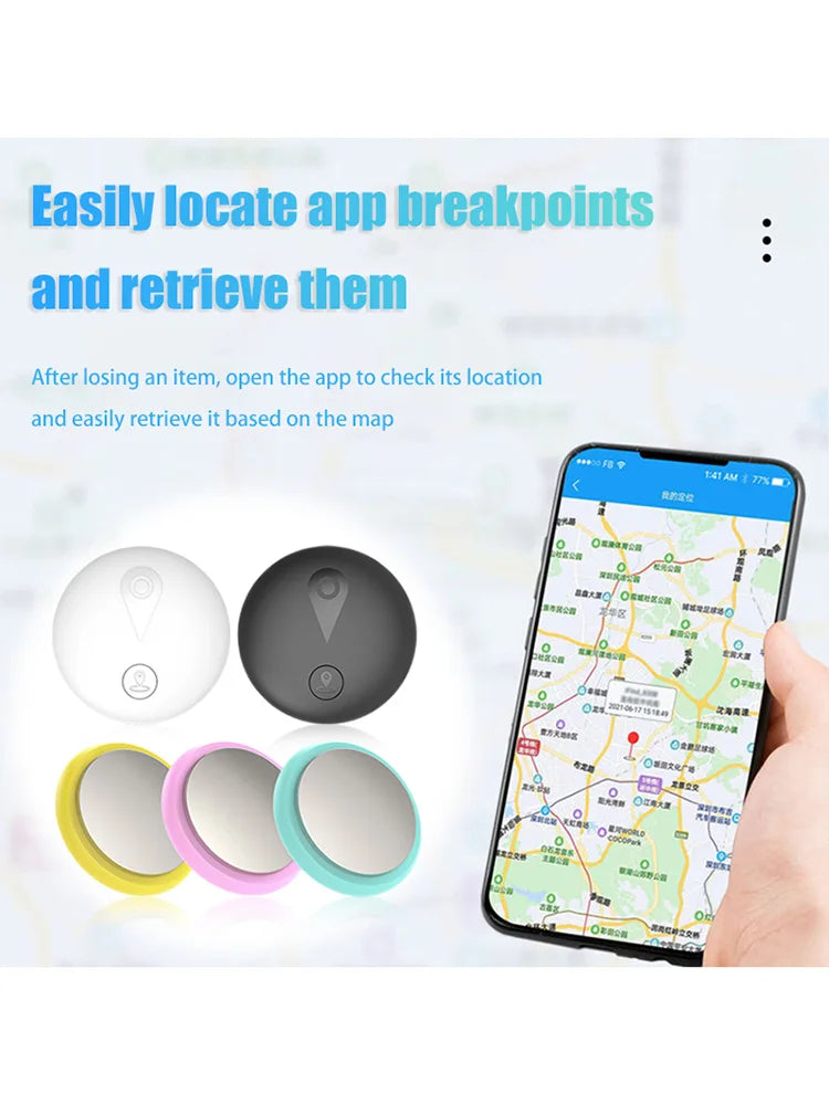 Xiaomi Bluetooth 5.0 GPS Tracker iOS Android Compatible Long Standby Stable Connection Wide Tracking Range for Pets Kids Elderly
