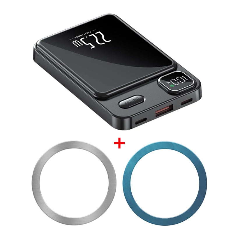 Magsafe Power Bank 20000mAh PD22.5W Fast Charging Magnetic Wireless Charger Powerbank for iPhone 16 15 14 13 12 pro Max Xiaomi
