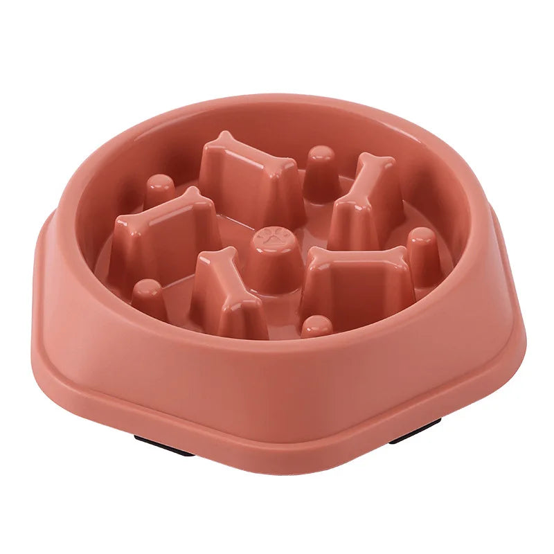 "ZenFeeder™ Anti-Choke Pet Bowl – Durable, Non-Slip Slow Eating Dish for Balanced Feeding"