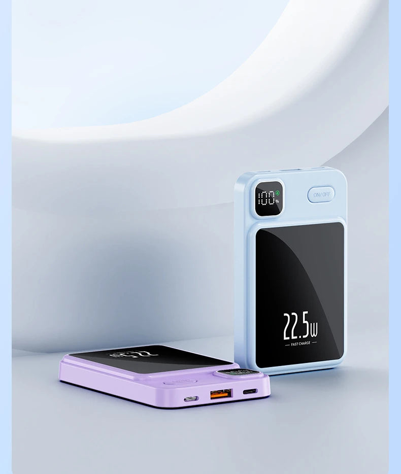 Magsafe Power Bank 20000mAh PD22.5W Fast Charging Magnetic Wireless Charger Powerbank for iPhone 16 15 14 13 12 pro Max Xiaomi