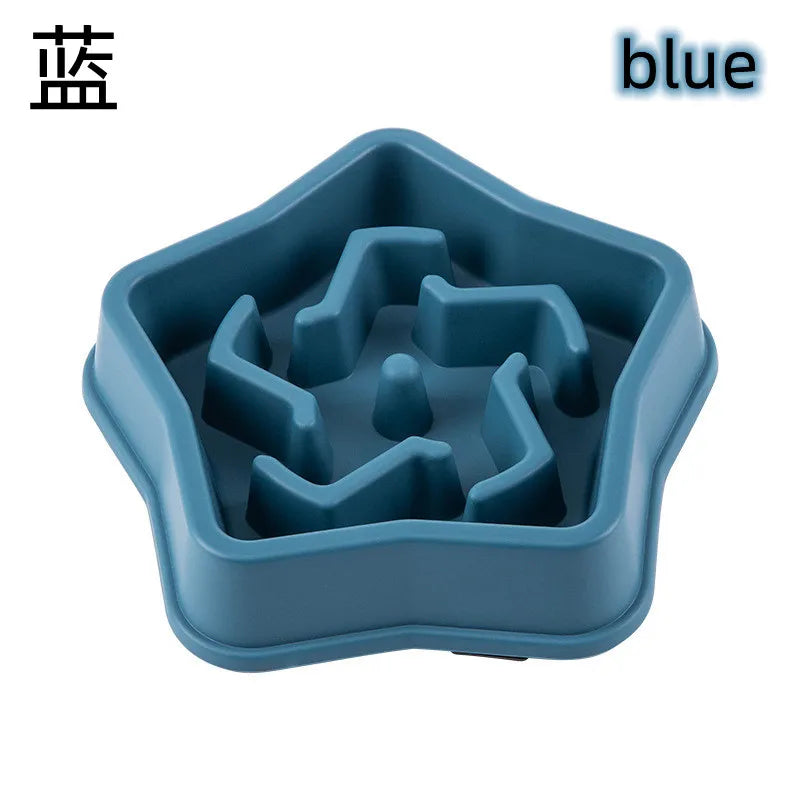"ZenFeeder™ Anti-Choke Pet Bowl – Durable, Non-Slip Slow Eating Dish for Balanced Feeding"
