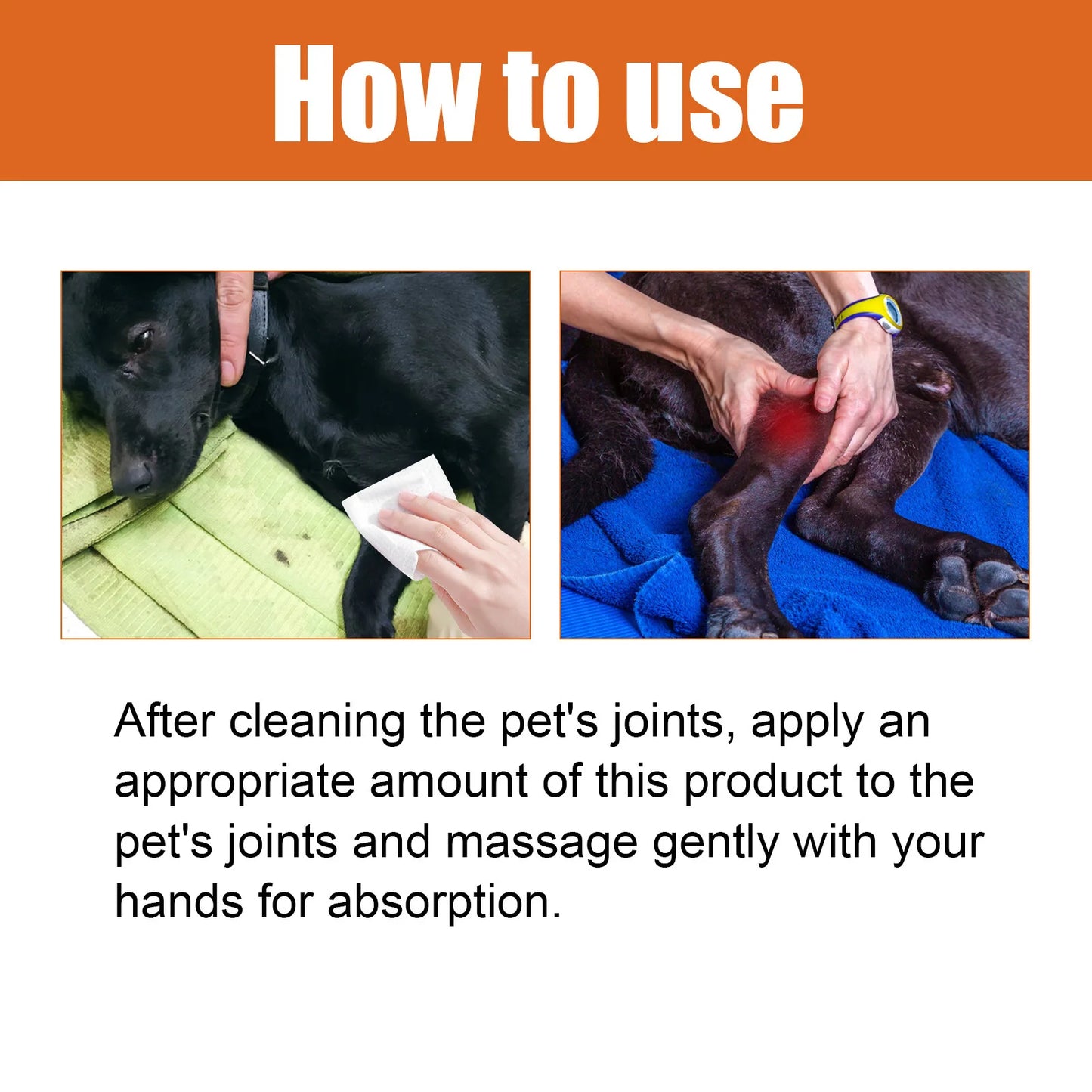 Pet Joint Care Drops Bone Deformities Healing Relieves Discomfort Joint Repair Supplement Anti Itching Dog Joint Caring Solution