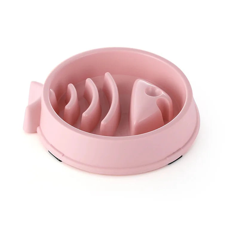 "ZenFeeder™ Anti-Choke Pet Bowl – Durable, Non-Slip Slow Eating Dish for Balanced Feeding"