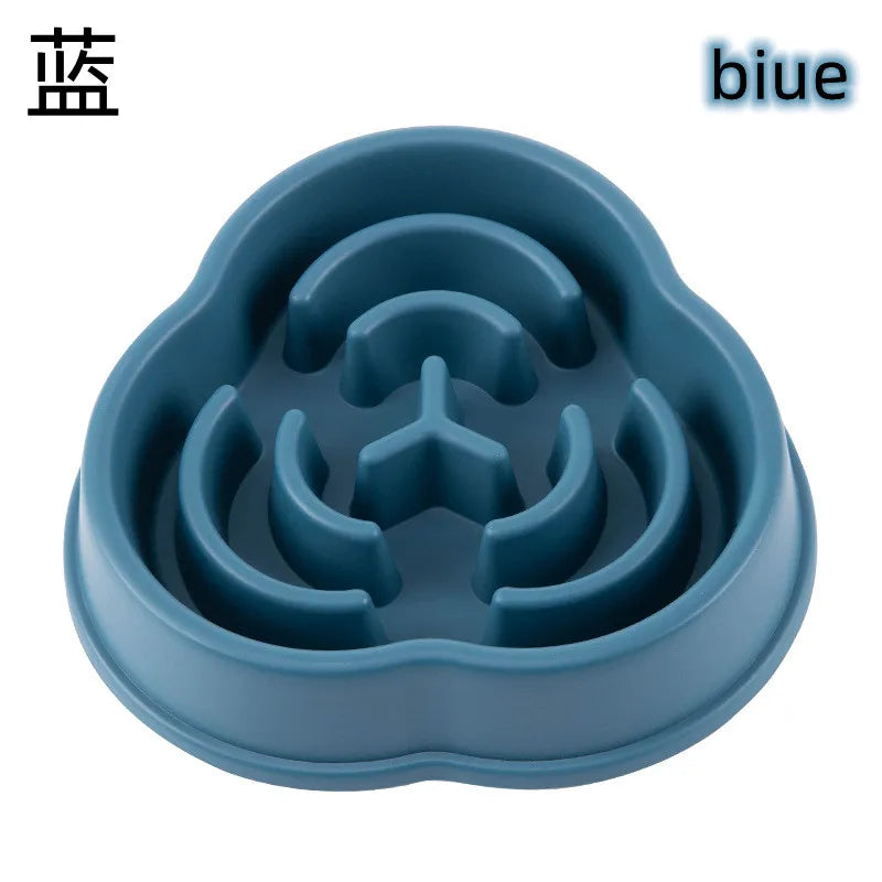 "ZenFeeder™ Anti-Choke Pet Bowl – Durable, Non-Slip Slow Eating Dish for Balanced Feeding"