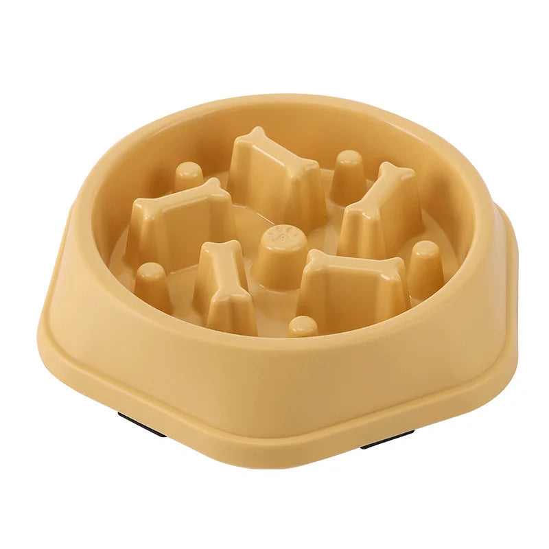 "ZenFeeder™ Anti-Choke Pet Bowl – Durable, Non-Slip Slow Eating Dish for Balanced Feeding"