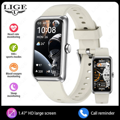 2025 Fitness Tracker Watches for Women Men with Heart Rate Monitor Sleep Tracker IP68 Waterproof Pedometer 1.47" Smart Watch Man