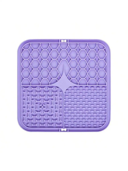 MeloMeal™ Lick Plate – Non-Slip Slow Feeder Mat for Dogs and Cats