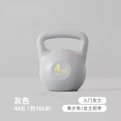 Adjustable Dumbbell Home Fitness Gym Exercise Equipment 2/4/6/8kg Water Kettlebell Squat Trainer Tool for Training Buttock