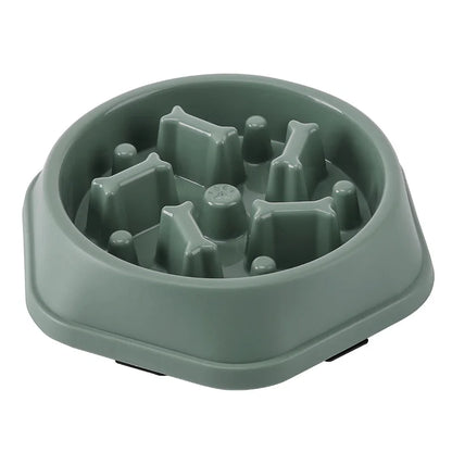 "ZenFeeder™ Anti-Choke Pet Bowl – Durable, Non-Slip Slow Eating Dish for Balanced Feeding"