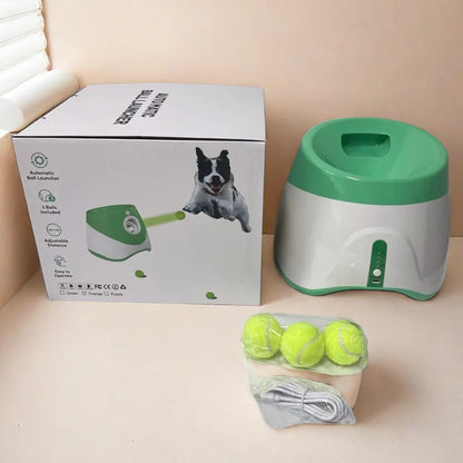 PawBolt™ Interactive Pet Catapult – Automatic Tennis Ball Tossing Toy for Active Dogs