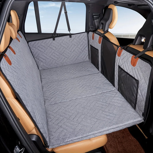 TailTrek™ ShieldSeat – Scratch-Proof Car Protector & Hammock for Pet Travel