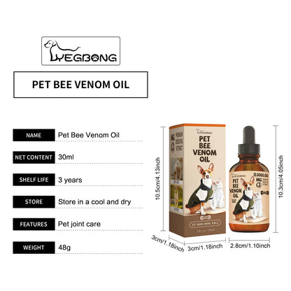 Pet Joint Care Drops Bone Deformities Healing Relieves Discomfort Joint Repair Supplement Anti Itching Dog Joint Caring Solution