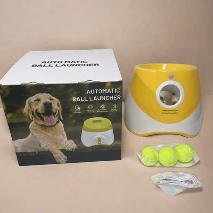 PawBolt™ Interactive Pet Catapult – Automatic Tennis Ball Tossing Toy for Active Dogs